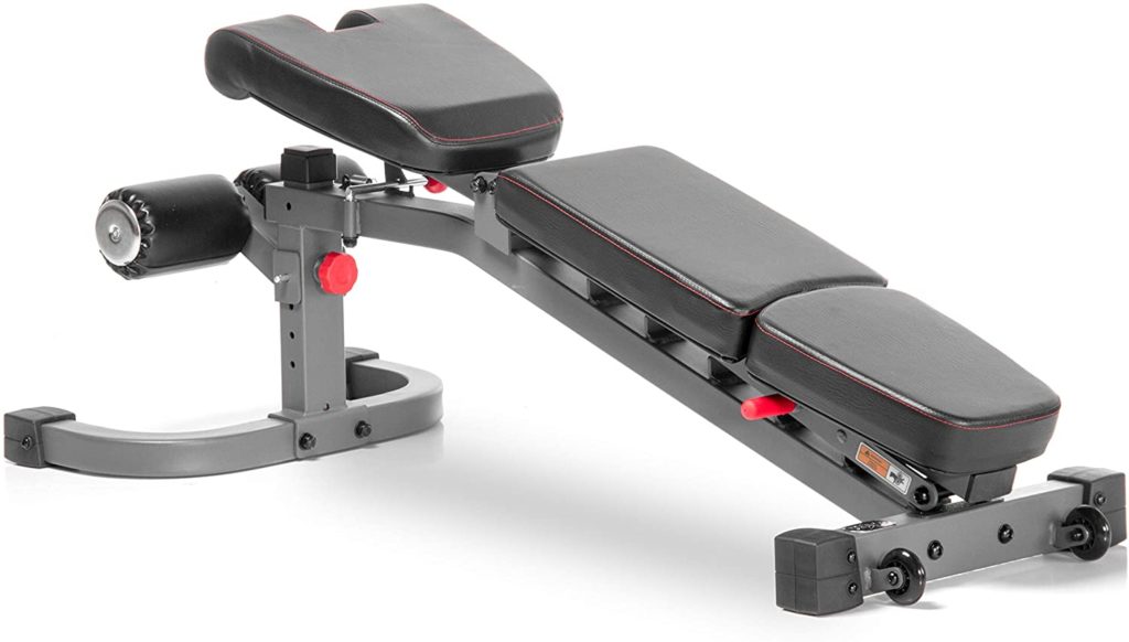 XMark Commercial Flat Incline Decline Weight Bench, 1500 lb Capacity...
