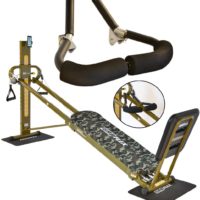 Crunch Ab Accessory Ergonomically Designed for Total Trainer and Other 1 Inch Thickness Large Frame Inclined Home Fitness Gym Equipments
