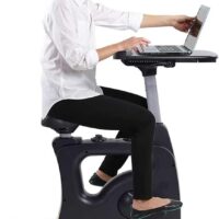 FLEXISPOT Home Office Standing Desk Exercise Bike Height Adjustable Cycle - Deskcise Pro