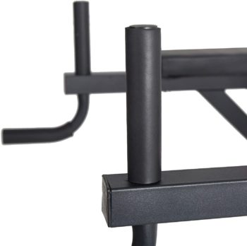 KARMAS PRODUCT Power Tower Adjustable Height Standing Pull Up Bar Dip Station for Home Gym