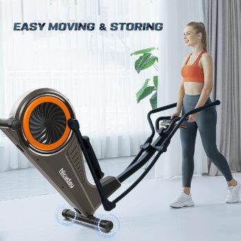 NICEDAY Elliptical Machine, Cross Trainer with Hyper-Quiet Magnetic Driving System, 16 Resistance Levels, 400LB Weight Limit