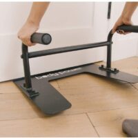 Body Power 2 in 1 Under Door Sit up and Push up Portable Fitness Equipment Dip Workout Parallel Bars PL2000