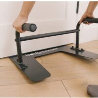 Body Power 2 in 1 Under Door Sit up and Push up Portable Fitness Equipment Dip Workout Parallel Bars PL2000