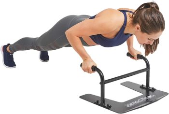 Body Power 2 in 1 Under Door Sit up and Push up Portable Fitness Equipment Dip Workout Parallel Bars PL2000