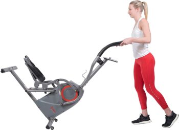 Sunny Health & Fitness Performance Elliptical Machine Cross Trainer with Climbing Motion - SF-E3911