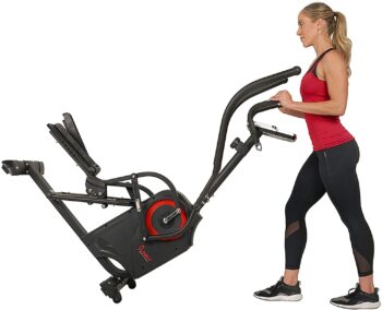 Sunny Health & Fitness Premium Cardio Climber Stepping Elliptical Machine - SF-E3919, Black - Image 6