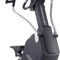 Sportop B4G CLM700 Home Gym Workout Cardio Fitness Step Climber Elliptical with Magnetic Resistance Training, LCD Display, and 4 User Profiles, Black