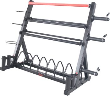 Sunny Health & Fitness All-in-One Weights Storage Rack Stand - SF-XF920025