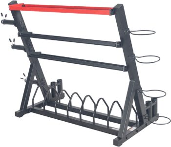 Sunny Health & Fitness All-in-One Weights Storage Rack Stand - SF-XF920025