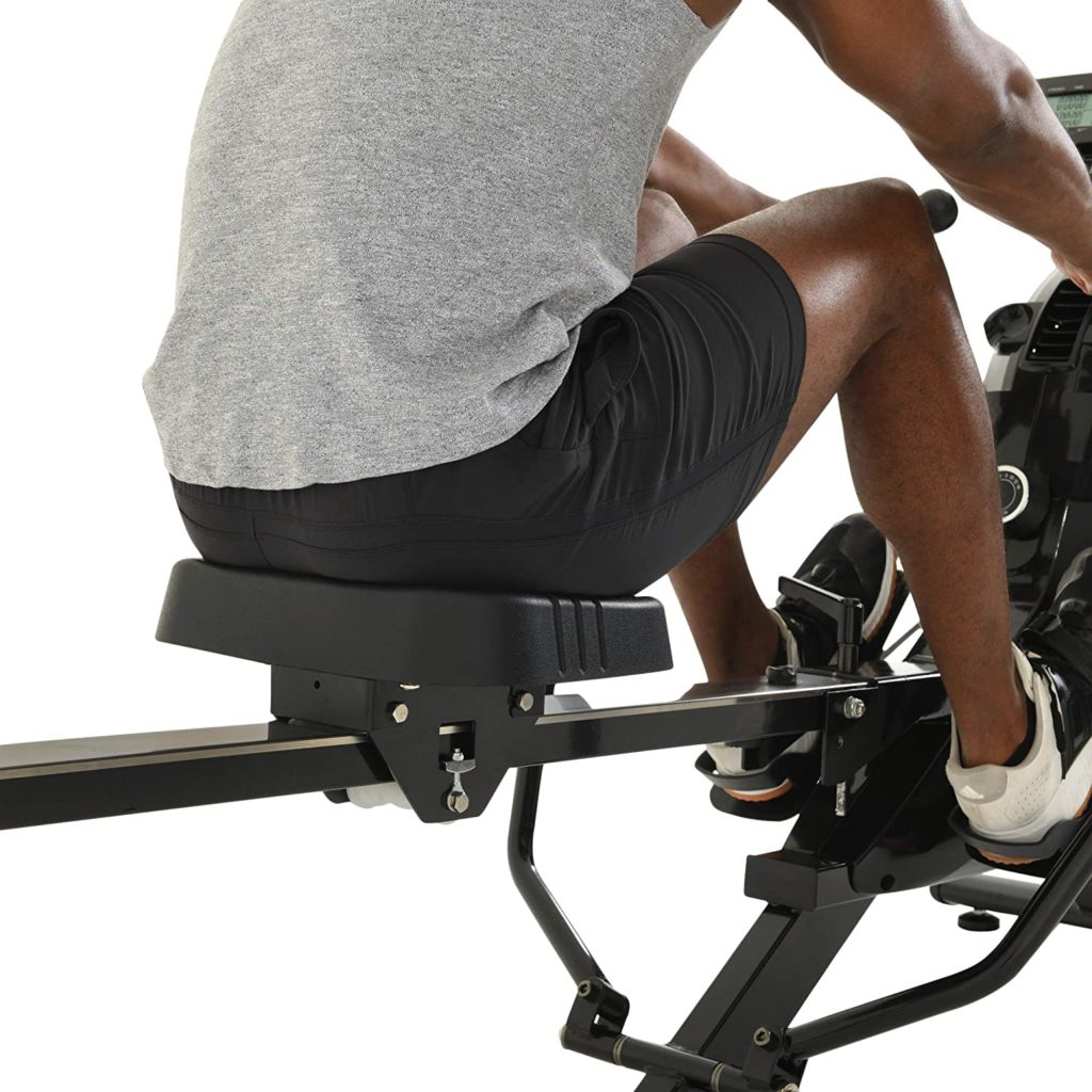 Women s Health Men s Health Bluetooth Dual Handle Rower Rowing