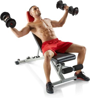 YPC Adjustable Dumbbells with Stand Set,Workout Exercise Barbell Gym Equipment Barbell for Men and Women Home Fitness Weight Set Gym Workout Exercise Training