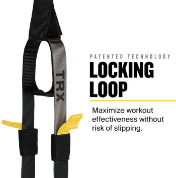 TRX GO Suspension Trainer System: Lightweight & Portable| Full Body Workouts, All Levels & All Goals| Includes Get Started Poster, 2 Workout Guides & Indoor/Outdoor Anchors