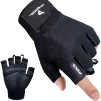 Atercel Workout Gloves, Best Exercise Gloves for Weight Lifting, Cycling, Gym, Training, Breathable & Snug fit, for Men & Women