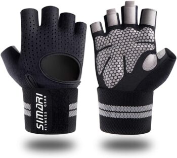 SIMARI Workout Gloves Mens and Women Weight Lifting Gloves with Wrist Support for Gym Training, Full Palm Protection for Fitness, Weightlifting, Exercise, Hanging, Pull ups