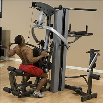 Body-Solid Fusion 500 Home Gym with 210-Pound Weight Stack (F500/2)