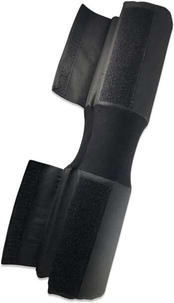 Cheeky Fitness Co. Zero Slip Velcro Squat & Hip Thrust Barbell Pad, Padded Foam Booty Builder Cushion for Hip Thruster, Squats & Weightlifting