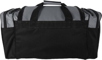 DALIX 20" Sports Duffle Bag w Mesh and Valuables Pockets Travel Gym