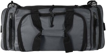 DALIX 20" Sports Duffle Bag w Mesh and Valuables Pockets Travel Gym