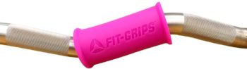 Fit Grips - Thick Grip Training Adapter for Fat Bar Weight Lifting, Barbells, Dumbbells by Core Prodigy