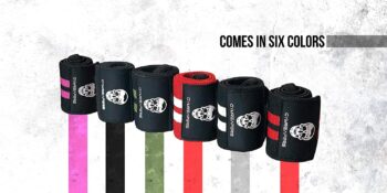 Gymreapers Weightlifting Wrist Wraps (Competition Grade) 18" Professional Quality Wrist Support with Heavy Duty Thumb Loop - Best Wrap for Powerlifting, Strength Training, Bodybuilding