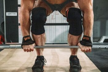 IRON APE Figure 8 Straps for Deadlift, Weight Lifting, Shrugs, and Weightlifting. Heavy Duty Cotton, 4 Sizes