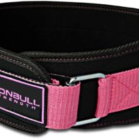 Iron Bull Strength Women Weight Lifting Belt - High Performance Neoprene Back Support - Light Weight & Heavy Duty Core Support for Weightlifting and Fitness