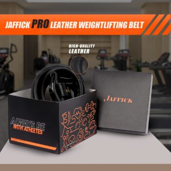 thumbnail image 2 of Mens Belts Leather Jaffick Weight Lifting Belt For Ladies Leather Gym Jamaica Workout Equipment 2 of 13