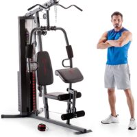 Marcy 150-lb Multifunctional Home Gym Station for Total Body Training