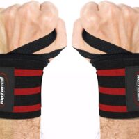 Rip Toned Wrist Wraps - 18" Professional Grade with Thumb Loops - Wrist Support Braces - Men & Women - Weight Lifting, Crossfit, Powerlifting, Strength Training