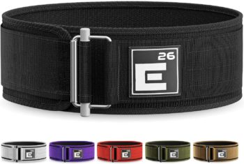 Self-Locking Weight Lifting Belt - Premium Weightlifting Belt for Serious Functional Fitness, Weight Lifting, and Olympic Lifting Athletes - Lifting Support for Men and Women - Deadlift Training Belt