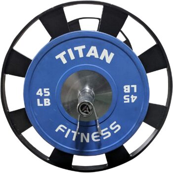 Titan Fitness Wagon Wheel Pulling Blocks 26" 45 lb. Set of 2