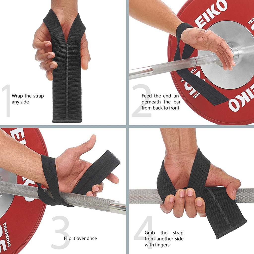 WARM BODY COLD MIND Velcro Wrist Wraps voor Gewichtheffen - Polsbanden, Polssteun for Gym Weightlifting Strength Training Fitness Bodybuilding Calisthenics Sport (Zwart/Rood, 30cm