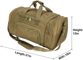 WolfWarriorX Gym Bag for Men Tactical Duffle Bag Military Travel Work Out Bags