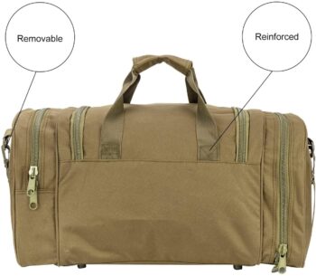 WolfWarriorX Gym Bag for Men Tactical Duffle Bag Military Travel Work Out Bags