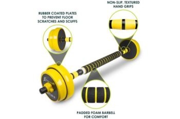 Adjustable Dumbbell and Barbell Set 22 LB