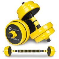 Adjustable Dumbbell and Barbell Set 44 LB