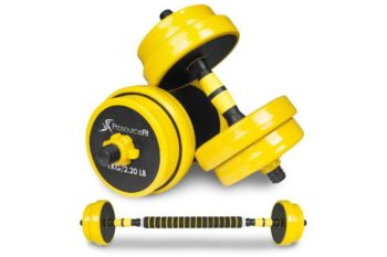 Adjustable Dumbbell and Barbell Set 55 LB
