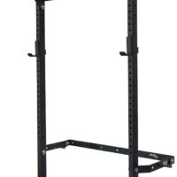 PRx Performance Profile Squat Rack 2"x3" with Kipping, Pull Up, or Multi-Grip Pull-up Bars Wall Mounted Home Gym Folding Fitness Equipment Power Rack Shark Tank Company