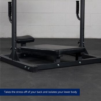 Titan Fitness Vertical Leg Press Machine, 400 LB Capacity, Leg Strengthening Workout, High Intensity Presses