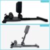 Panca Multifunzione Leikefitness Deluxe Per Squat E Sissy Squat, Allenamento A Casa