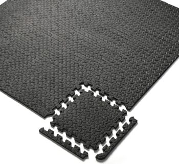 EVA Foam Interlocking Tiles Small Protective Foam Floor Mats for Stationary Home Gym Equipment Soft Foam Puzzle Exercise Mat for Fitness Equipment Home Gym Flooring 6x3ft each Foam Mat 12X12 inches