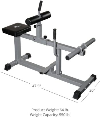 Titan Fitness Plate-Loaded Seated Calf Raise Machine, Rated 550 LB, Lower Body Specialty Machine, Strength Training Equipment