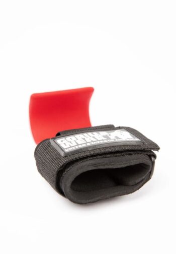 Weight Lifting Hooks - Black/Red - Unisex