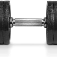 CAPHAUS Adjustable Dumbbells, 20lb, 25lb, 30lb, 52.5lb & 100lb Options, Exercise Fitness Equipment for Home Gym, Muscle Building & Core Fitness