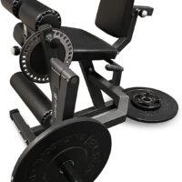 SB Fitness Equipment SB-LELC700 Leg Extension/ Leg Curl Combo to Target and Develop Quads and Hamstrings, Commercially Rated