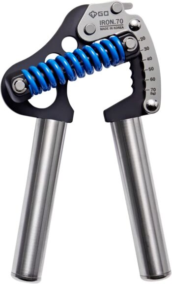 GD Iron Grip 70 Hand Grip Strengthener (Adjustable Hand Grip) Wrist and Forearm Strength Trainer Hand Strengthner