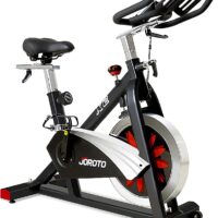 JOROTO Belt Drive Indoor Cycling Bike with Magnetic Resistance Exercise Bikes Stationary ( 300 Lbs Weight Capacity )