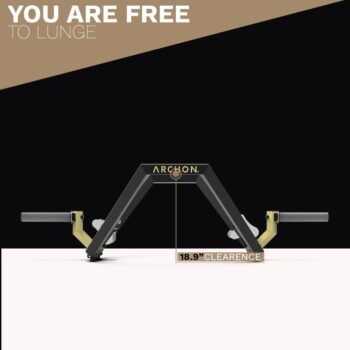 ARCHON Multi Grip Trap Bar Bar | Hex bar | Farmers Walk Bar | Row Bar | Weight Bar | Powerlifting Bar | Olympic Lifting Barbell | Exercise Equipment | Weight Lifting Bar