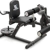 ANYTHING SPORTS Heavy Duty Adjustable Leg Extension and Curl Machine 2.0