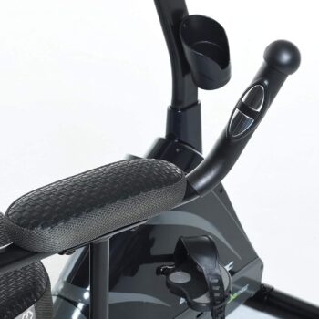 Exerpeutic 5000 Recumbent Exercise Bike with Airsoft seat, 24 Pre-Set Programs, Bluetooth MyCloudFitness App Tracking - Image 7